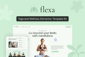 Flexa – Yoga & Wellness Elementor Pro Template Kit