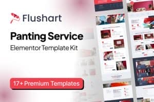 Flushart – Painting Service Elementor Pro Template Kit