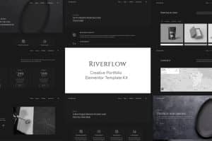 Riverflow – Creative Portfolio Elementor Template Kit