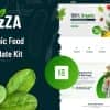 TazZA – Organic Food Elementor Template Kit