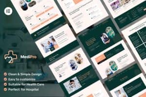 MediPro – Hospital & Doctor Elementor Pro Template Kit