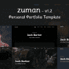 Zuman – Creative Personal Portfolio