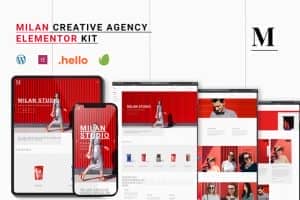Milan – Creative Agency Elementor Template Kit