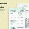 Credigi – Digital Bank & Credit Card Elementor Template Kit