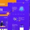 Criptix – Cryptocurrency Blockchain & Bitcoin Elementor Template Kit