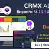 CrmX – Bootstrap Admin Dashboard Template & User Interface