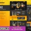 Energyz – Energy Drink Can Brand Elementor Template Kit