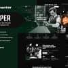 Dapper – Barbershop & Hair Studio Elementor Template Kit