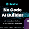 DaVinci AI – OpenAI Content, Text, Image, Voice, Chat, Code, Transcript, and Video Generator as SaaS