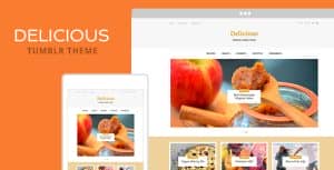 Delicious Tumblr Theme