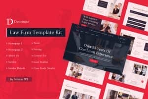 Deprouse – Law Firm & Lawyer Elementor Template Kit