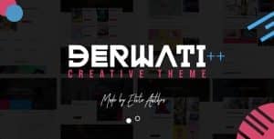 Derwati – Trendy & Creative Portfolio Theme