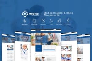 Medica – Hospital & Clinic Elementor Template Kit