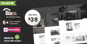 Diaco – Architecture & Interior Design Elementor WordPress Theme