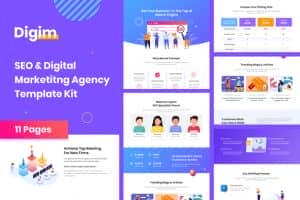 Digim – SEO & Digital Marketing Template Kit