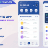 Doomix – ICO App & Crypto Wallet Mobile Template