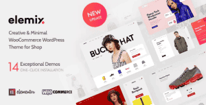 Elemix – Modern & Creative Elementor WooCommerce Theme