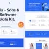 Dronix – SaaS & Startup Elementor Template Kit