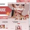 Drouge – Cosmetic Elementor Template Kit