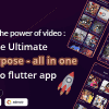 DTVideo: The Ultimate Multipurpose All-in-One Video Flutter App ( Android + ios ) Admin panel