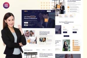 Duid – Personal Financial Consultant Service Elementor Template Kit