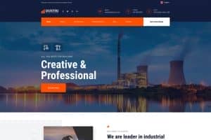 Dustri – Factory & Industrial Elementor Template Kit