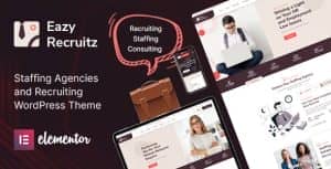 Eazy Recruitz – Staffing Agencies WordPress Theme