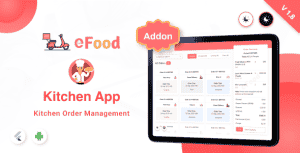 eFood – Kitchen/Chef App