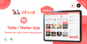 eFood – Table/Waiter App