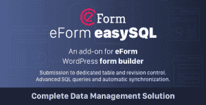 eForm Easy SQL – Submission to DB & Revision Control
