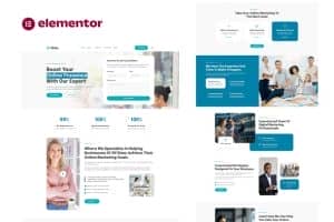 Eklan – Digital Marketing Agency Elementor Template Kit
