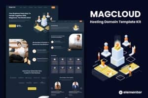 Magcloud – Hosting Domain Elementor Template Kit