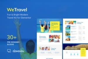 WeTravel – Travel and Tourism Template Kit
