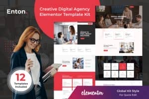Enton – Creative Agency Elementor Template Kit