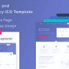 Arda – Bitcoin and Cryptocurrency ICO HTML Template