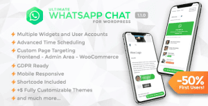 Ultimate WhatsApp Chat – WordPress WhatsApp Chat Support Plugin