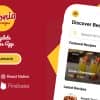 Yonia – Complete React Native Recipes App + Admin Panel