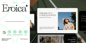 Eroica – Bold & Lightweight WordPress Blog Theme