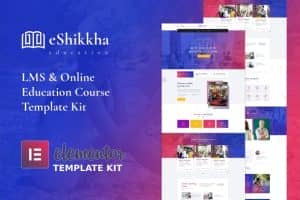 eShikkha – eLearning Elementor Template Kit