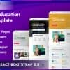 eTreeks – Online Courses & Education React JS Template