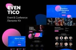 Eventico – Event & Conference Elementor Template Kit