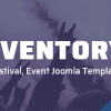 Eventory – Festival, Event Joomla 5 Template