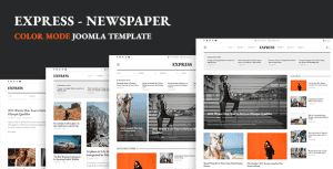 Express – Newspaper & News Joomla 5 Template