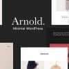 Minimal Portfolio WordPress Theme – Arnold.
