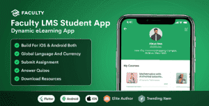 Faculty LMS Mobile App – eLearning Management System Flutter App