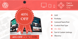 Fast & Custom Grid – WordPress Plugin