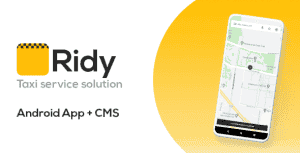 Ridy – Taxi Application Android + Dashboard