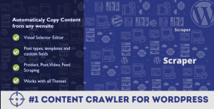 Scraper – Automatic Content Crawler Plugin for WordPress