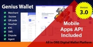 Genius Wallet – Advanced Wallet CMS with Payment Gateway API