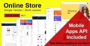 Online Store – All in One Multi vendor Laravel eCommerce Platform